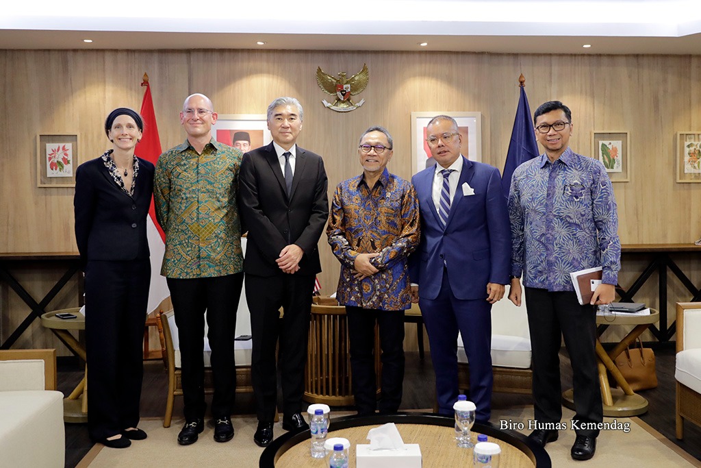 Mendag Zulhas Bertemu Dubes Amerika Serikat, Sepakat Pererat Hubungan Ekonomi di Kawasan Indo-Pasifik